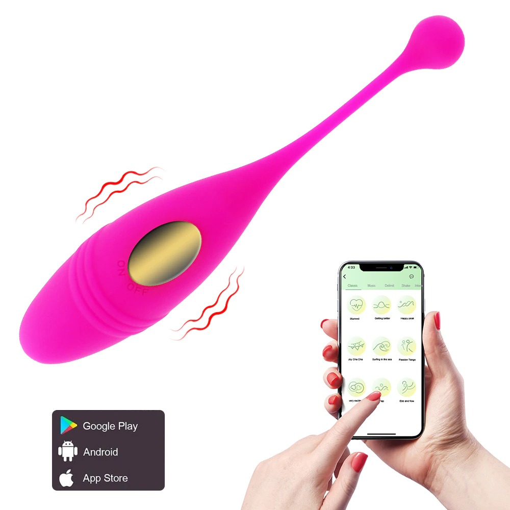 Vibrador Masajeador de clítoris Punto G, Bluetooth, App